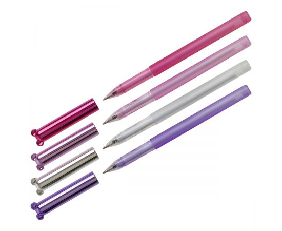 Ручка шариковая MESHU "Barbear" синяя, 0,7мм, корпус ассорти MS_64797