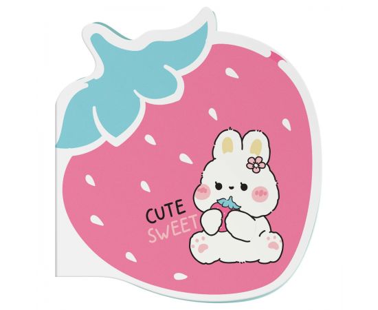 Флажки-закладки и самоклеящиеся блоки в наборе MESHU "Cute Sweet", 20л*5 цветов, европодвес MS_64892