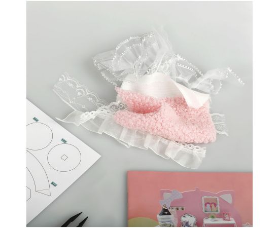 Сборная модель ТРИ СОВЫ, Румбокс "Комната невесты", инструменты, клей, картонная коробка RMm_57078