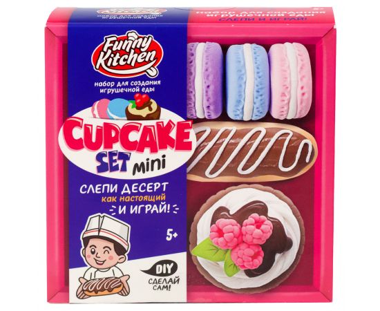 Набор для создания игрушечной еды Funny Kitchen "Cup-cake set mini" SS500-40245