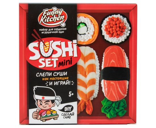Набор для создания игрушечной еды Funny Kitchen "Sushi set mini" SS500-40246