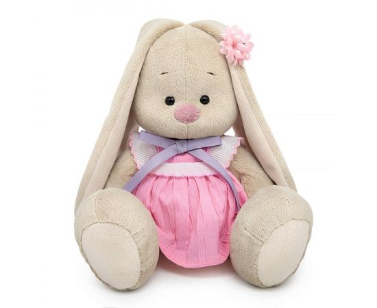 Зайка Ми в платье с лавандовым бантом (малый) SidS-648 SidS-648