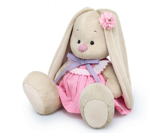 Зайка Ми в платье с лавандовым бантом (малый) SidS-648 SidS-648