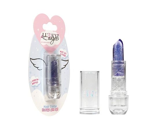 Lukky Angel Magic Crystal блестящая помада, меняющая цвет, аромат винограда Т25828 Т25828