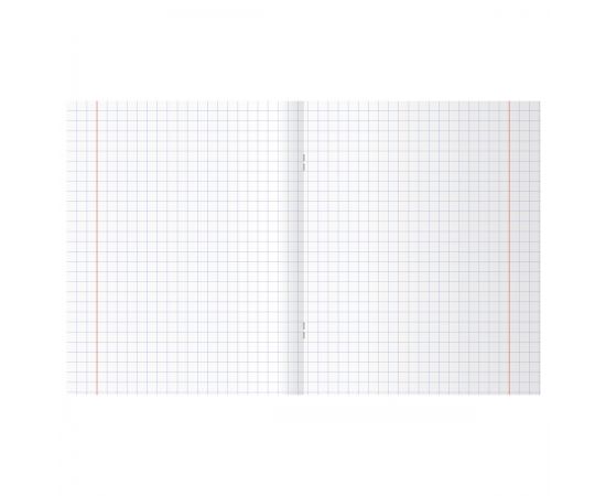 Тетрадь 12л., крупная клетка BG "UniTone. Green", пластиковая прозрачная обложка Т5ск12_пл 57703