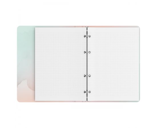 Тетрадь на кольцах А5, 120л., BG "Розовые розы", картон, soft-touch ламинация, тиснение фольгой ТК5к120_лс_тф 57858