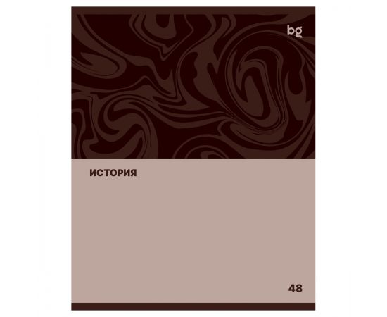 Тетрадь предметная 48л. BG "Single colour" - История, эконом ТПск48 63778