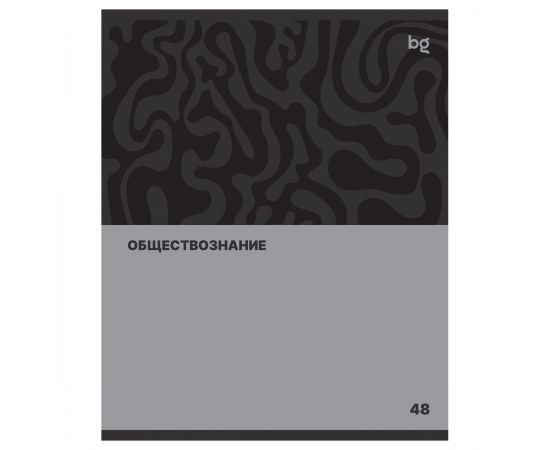 Тетрадь предметная 48л. BG "Single colour" - Обществознание, эконом ТПск48 63785