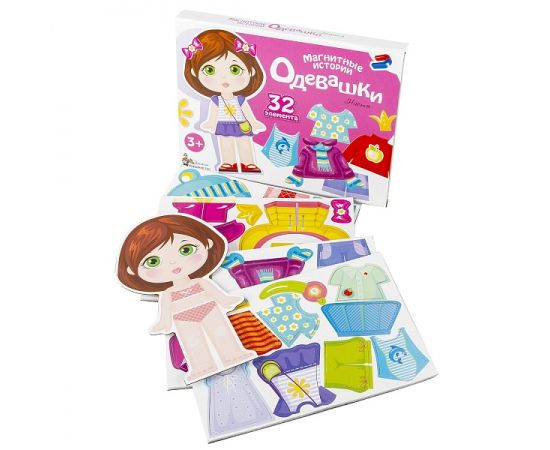Игра магнитная "Одевашки. Настя". 01911 01911