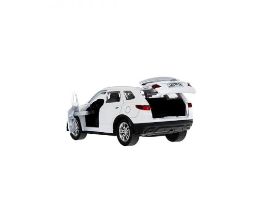 Машина металл HYUNDAI SANTAFE 12 см, двери, багаж, инерц, белый 377800 377800