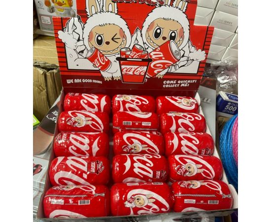 Капсула Лабубу Кока-кола игрушка внутри 46071774551938