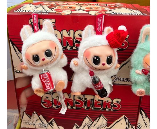 Игрушка Лабубу Кока-кола/Пепси/Спрайт/Фанта, сюрприз в коробке C197572