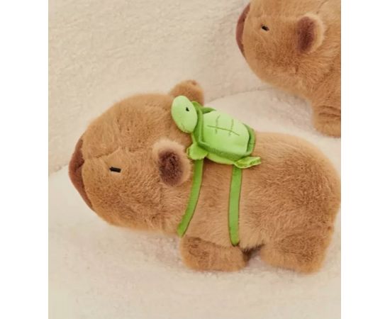 Мягкая игрушка - браслет "Капибара с черепашкой" 25см DL702526102BR Z26102