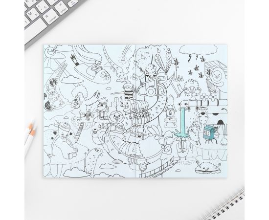 Смэшбук-каракули А5, 32 л «Твори с душой» 10107454