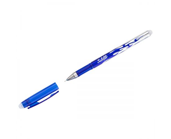 Ручка гелевая стираемая OfficeSpace "Satellite" синяя, 0,5мм EP_66436