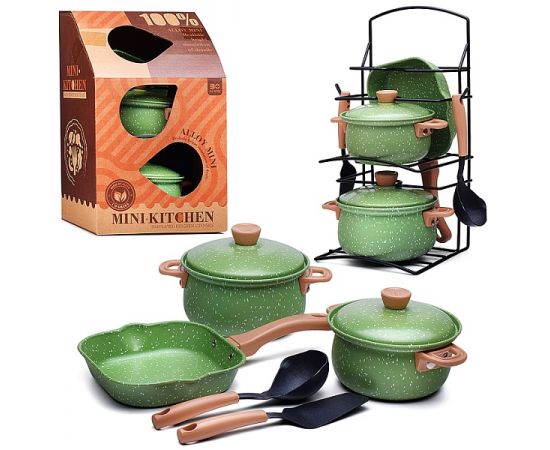 Игровой набор "Посуда" зеленый H43C H43C