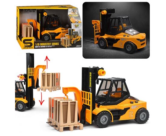 Погрузчик "Ричтрак" (свет, звук) в коробке JS130 JS130