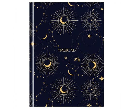 Бизнес-блокнот А5, 64л., евроформат, BG "Magic", матовая ламинация, тиснение фольгой ББ5т64_лм_тф 09871