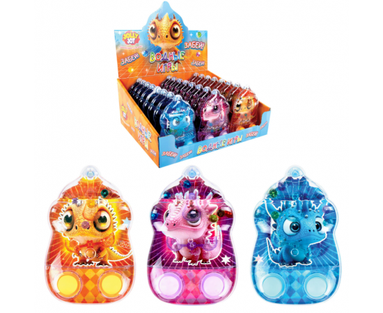 Водная игра ДРАКОНЧИКИ, 12*8 см, мячики, ассорти, 3 вида, JOLLY JOT (ДЖОЛИ ДЖОТ), 665994 665994