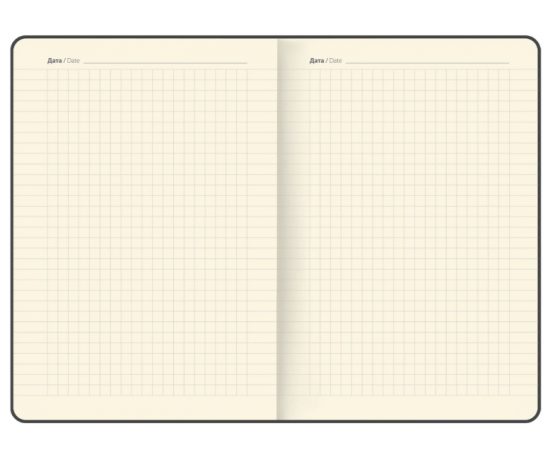 Блокнот B6 130x185мм BRAUBERG Stellar, под кожу, 80л, резинка, клетка, фиолетовый, 118655 118655