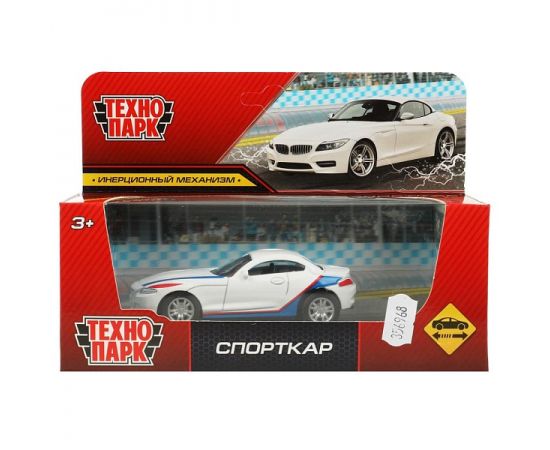 Машина металл СПОРТКАР, 10 см, инерция 356968 356968