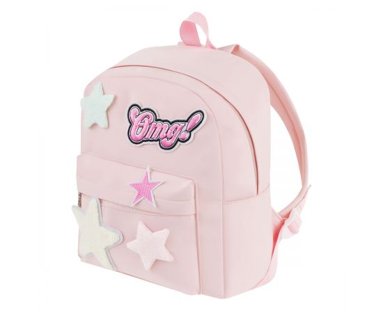 Рюкзак детский Först "Little Star" 32*25*11см, 1 отделение, 4 кармана, мягкая спинка, розовый AB_KS67568