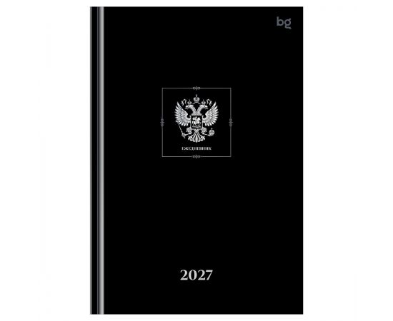 Ежедневник датированный 2027г., А5, 176л., 7БЦ BG "Орел", глянцевая ламинация DdА5_68256