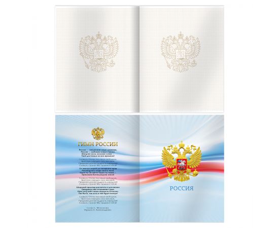 Дневник 1-11 кл. 40л. (твердый) BG "Российского школьника", глянцевая ламинация Д5т40_лг 62159