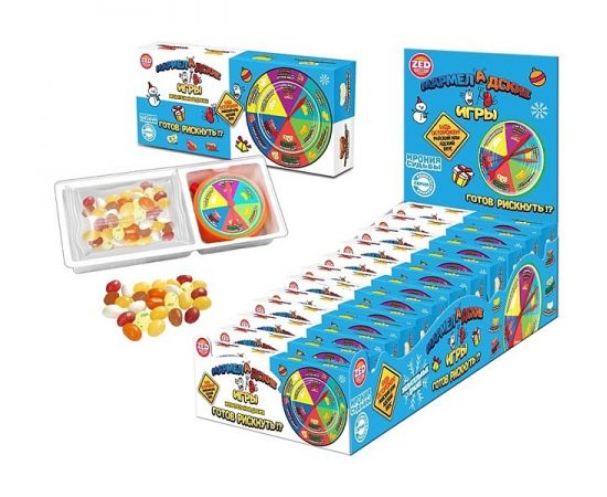 МАРМЕЛАДСКИЕ ИГРЫ Ирония судьбы набор, блок 1 шт. (120г х 24) КТ95462