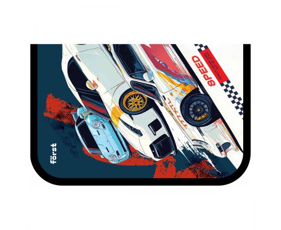 Пенал 1 отделение, 200*130 Först "Speed" (Скорость), ткань ПТ4-Л130003