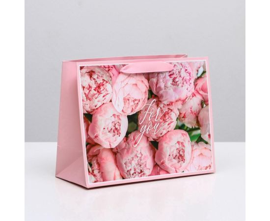 Пакет подарочный ламинированный, упаковка, «For you», MS 23×18×10 см 4725091