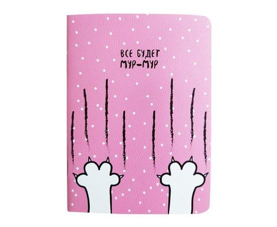 Блокнот Be Smart 98х135мм, 32л, клетка, мягк, скрепка. Mur-mur, лапы N1131 824403