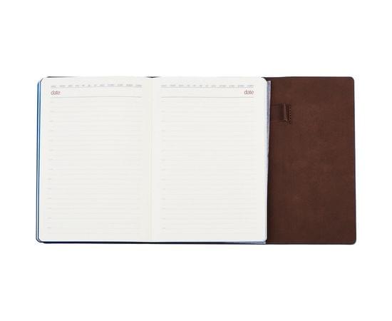 Ежедневник недат. А5, 176л, с магнитным клапаном, WALTZ, синий 3-543/01 994611