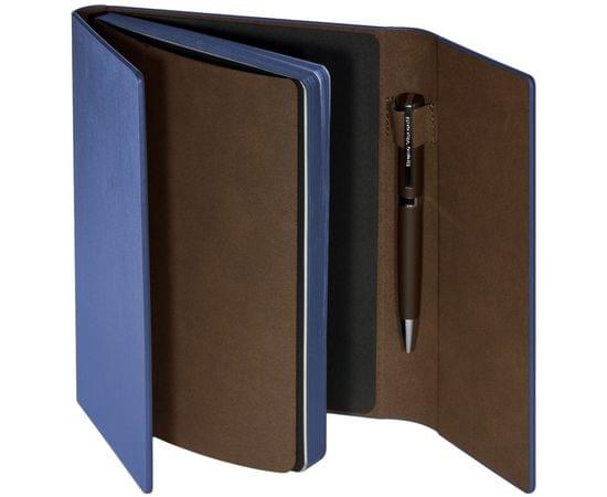 Ежедневник недат. А5, 176л, с магнитным клапаном, WALTZ, синий 3-543/01 994611