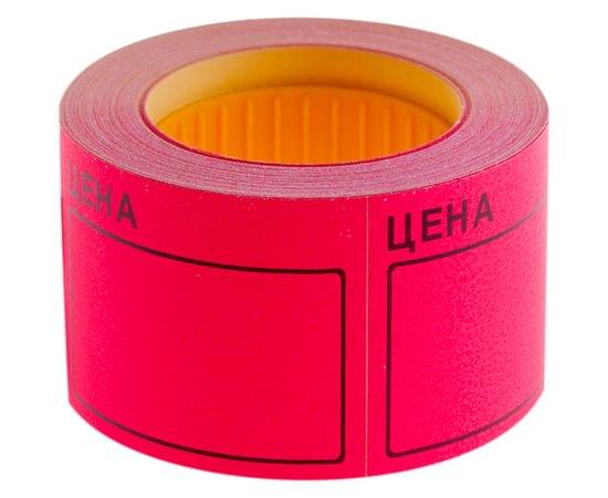 Ценник большой OfficeSpace, 50*40мм, малиновый, 200шт./рулон Spt_4162