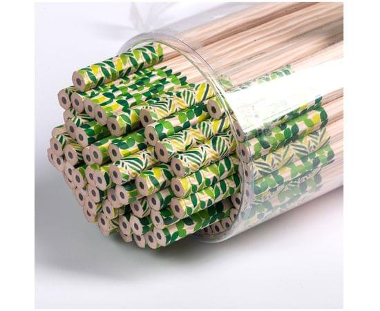 Карандаш ч/г Berlingo "Green Series" HB, шестигран., заточен., пластиковый, ассорти BP00860