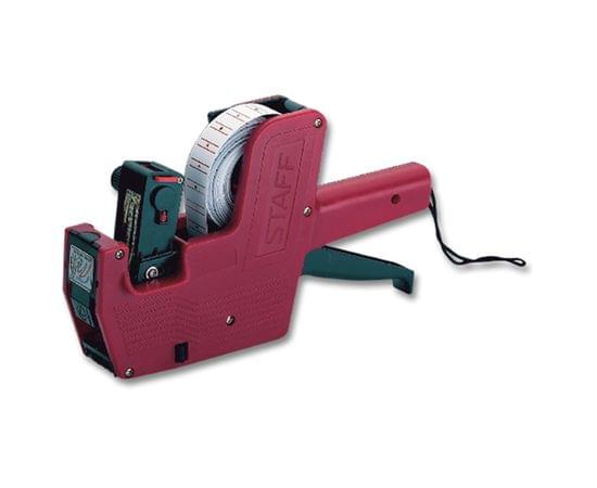 Этикет-пистолет STAFF 1-строч (цифр/зн), 8 симв, 21*12мм прям (этикетка 123568-123571),290830 290830