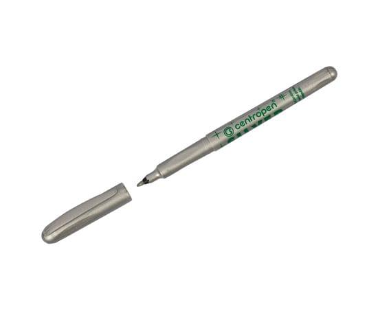 Маркер для декорирования Centropen "2670" серебро, пулевидный, 1,0мм 6 2670 0194