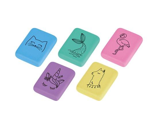 Ластик Berlingo "Fantasy", термопластичная резина, цвета ассорти, 31*23*7мм Blc_00450