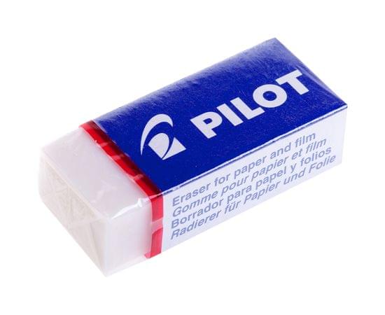 Ластик Pilot, прямоугольный, винил, картонный футляр, 42*18*11мм EE-101/EE-101N