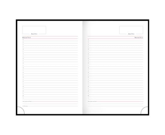 Ежедневник недатированный, А5, 160л., балакрон, OfficeSpace "Ariane", синий En5_12431