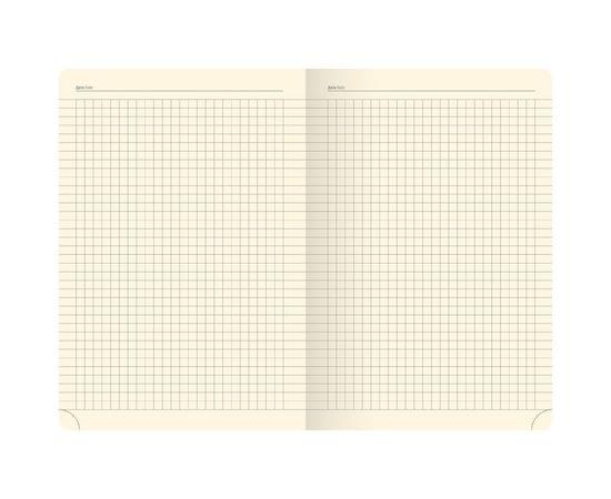 Записная книжка А6 80л., кожзам, Berlingo "Radiance", черный срез, голубой/зеленый градиент NB0_93603