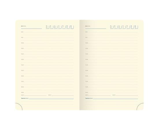 Ежедневник недатированный, А6, 160л., кожзам, Berlingo "xGold", зол. срез, красный UD0_81606