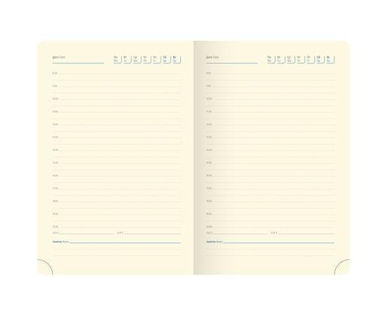 Ежедневник недатированный, В6, 136л., кожзам, Berlingo "Western", с резинкой, черный UD0_85601